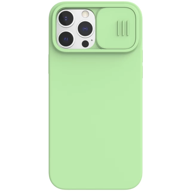 Чохол Nillkin CamShield Silky для iPhone 13 Pro Max Mint Green with MagSafe (IP67-23585)