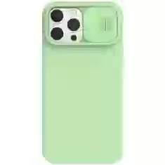 Чохол Nillkin CamShield Silky для iPhone 13 Pro Max Mint Green with MagSafe (IP67-23585)