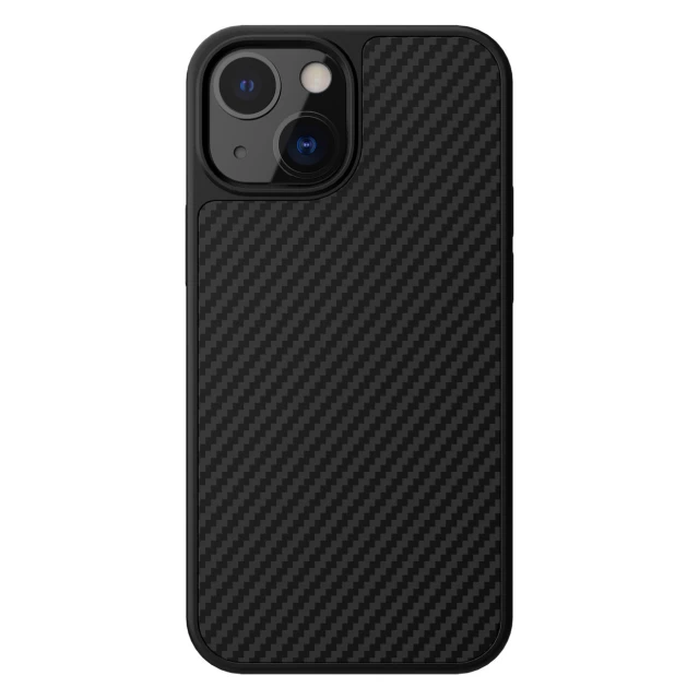 Чохол Nillkin Synthetic Fiber Carbon для iPhone 13 mini Black (6902048223608)