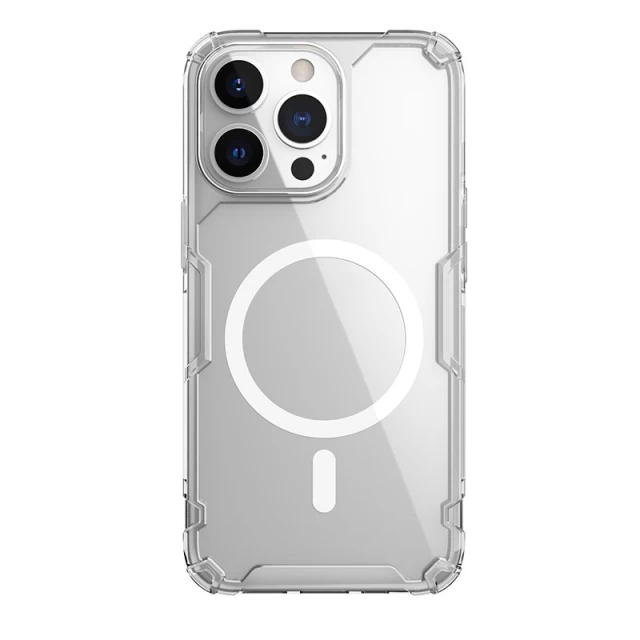Чохол Nillkin Nature Pro Magnetic для iPhone 13 Pro Max Transparent with MagSafe (6902048230422)