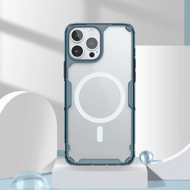 Чохол Nillkin Nature Pro Magnetic для iPhone 13 Pro Max Transparent with MagSafe (6902048230422)