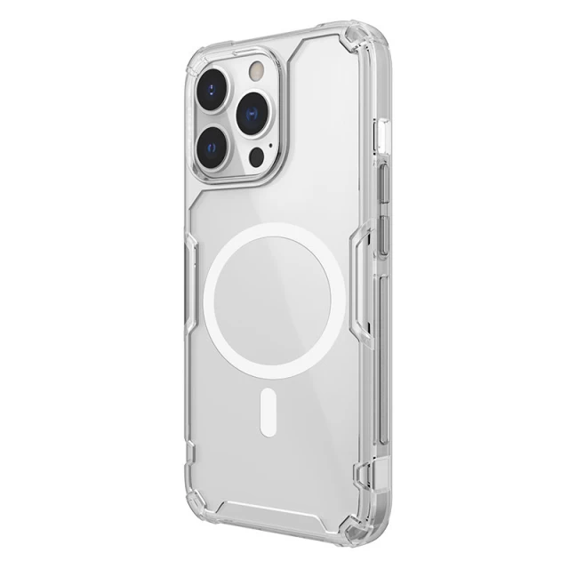 Чехол Nillkin Nature Pro Magnetic для iPhone 13 Pro Max Transparent with MagSafe (6902048230422)
