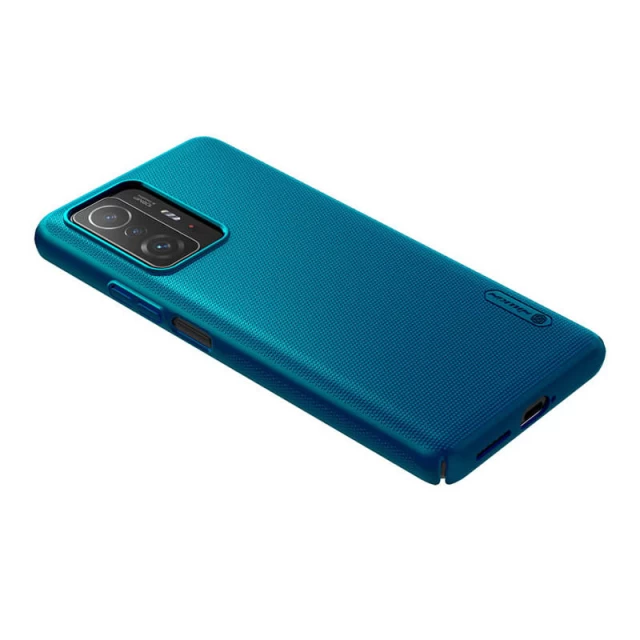 Чохол Nillkin Super Frosted Shield для Xiaomi 11T | 11T Pro Blue (6902048230477)