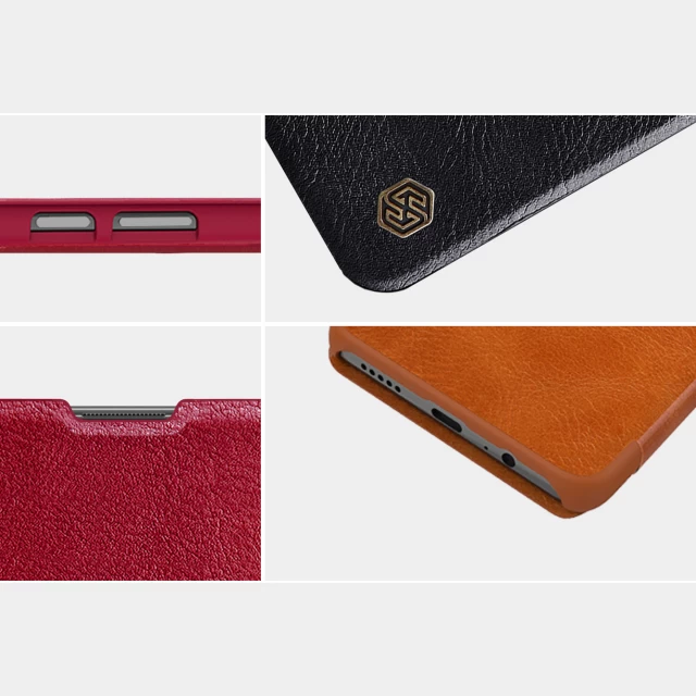 Чехол-книжка Nillkin Qin Leather для Xiaomi Redmi Note 11T 5G/Note 11S 5G/Note 11 5G/Poco M4 Pro 5G Black (6902048234932)