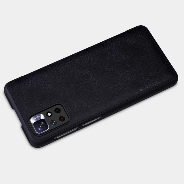 Чехол-книжка Nillkin Qin Leather для Xiaomi Redmi Note 11T 5G/Note 11S 5G/Note 11 5G/Poco M4 Pro 5G Black (6902048234932)