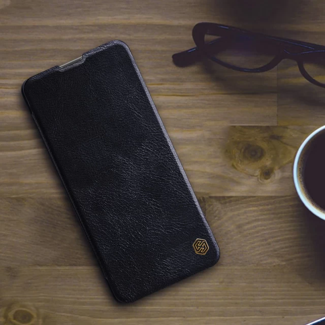 Чехол-книжка Nillkin Qin Leather для Xiaomi Redmi Note 11T 5G/Note 11S 5G/Note 11 5G/Poco M4 Pro 5G Brown (6902048234956)