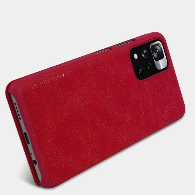 Чехол-книжка Nillkin Qin Leather для Xiaomi Redmi Note 11 Pro/11 Pro Plus Brown (6902048234987)
