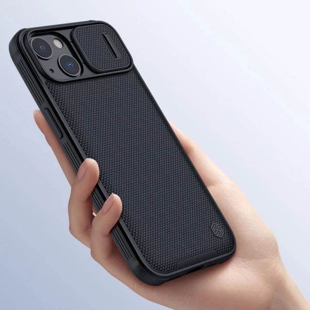 Чохол Nillkin Texture Pro для iPhone 13 Black with MagSafe (6902048235120)