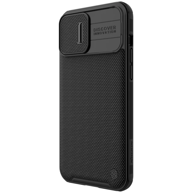 Чехол Nillkin Texture Pro для iPhone 13 Pro Black with MagSafe (6902048235137)