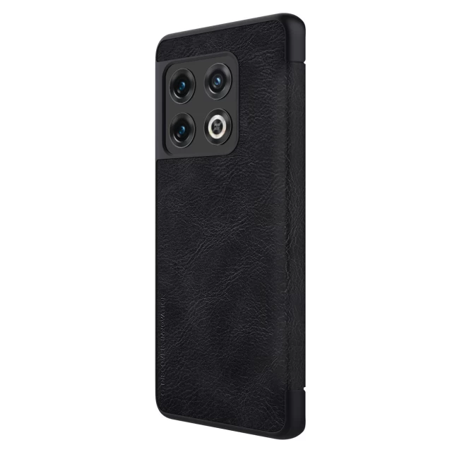 Чохол Nillkin Qin Leather для OnePlus 10 Pro Black (6902048237636)