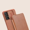 Чехол Nillkin Qin Leather Pro для Samsung Galaxy A73 Brown (6902048237681)