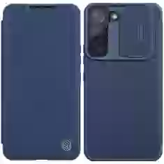 Чохол Nillkin Qin Cloth Pro Case для Samsung Galaxy S22 Blue (6902048240247)