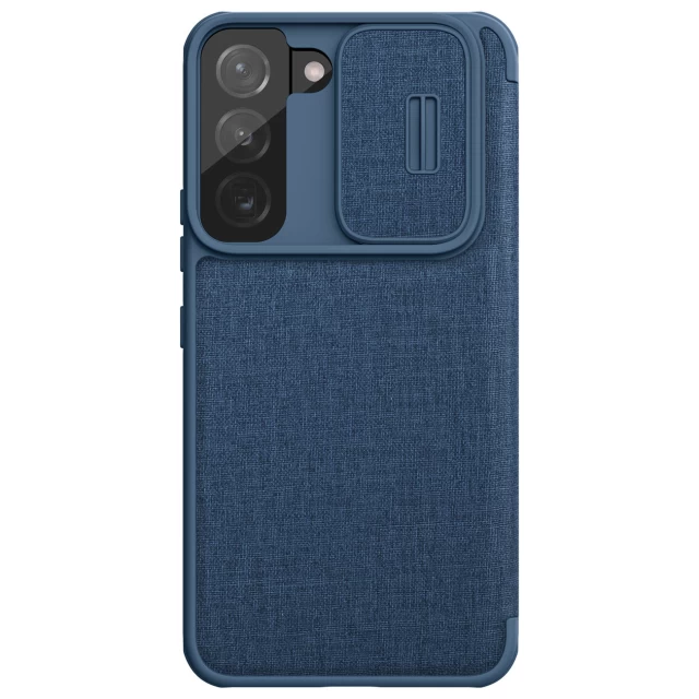 Чохол Nillkin Qin Cloth Pro Case для Samsung Galaxy S22 Blue (6902048240247)