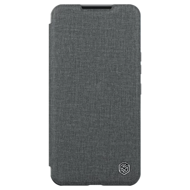 Чехол Nillkin Qin Cloth Pro Case для Samsung Galaxy S22 Grey (6902048240254)