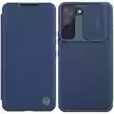 Чехол Nillkin Qin Cloth Pro Case для Samsung Galaxy S22 Plus Blue (6902048240285)