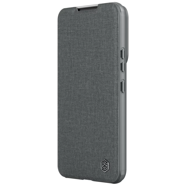 Чохол Nillkin Qin Cloth Pro Case для Samsung Galaxy S22 Plus Grey (6902048240292)