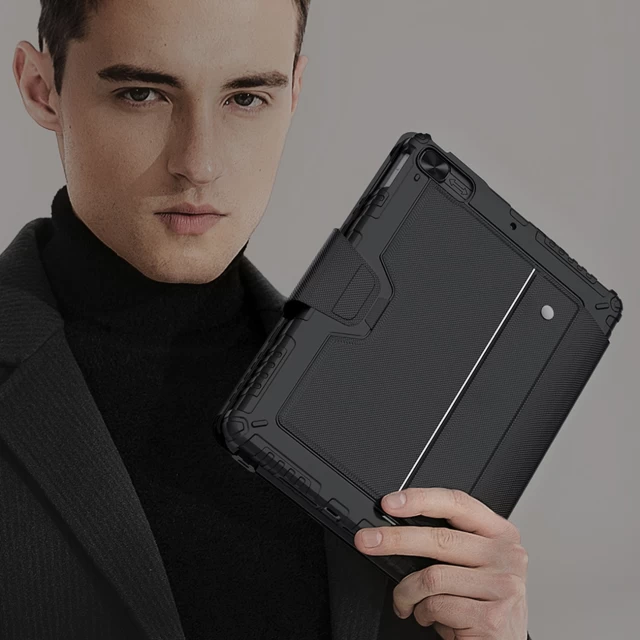 Чохол Nillkin Armor Case Pro Bluetooth Keyboard для iPad 10.2 2021 | 2020 | 2019 Black (6902048240582)