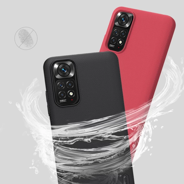 Чехол Nillkin Super Frosted Shield для Xiaomi Redmi Note 11 | 11S Red (6902048243064)