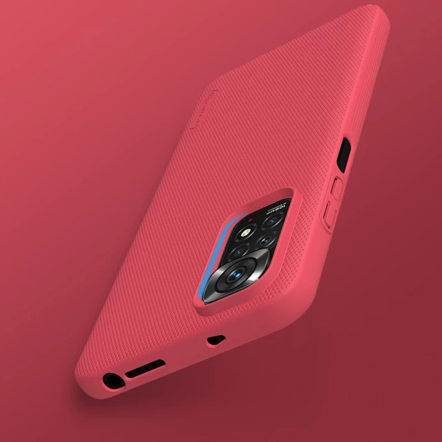 Чехол Nillkin Super Frosted Shield для Xiaomi Redmi Note 11 | 11S Red (6902048243064)
