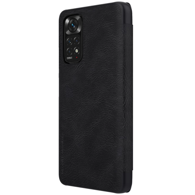 Чохол Nillkin Qin для Xiaomi Redmi Note 11 | 11S Black (6902048243354)