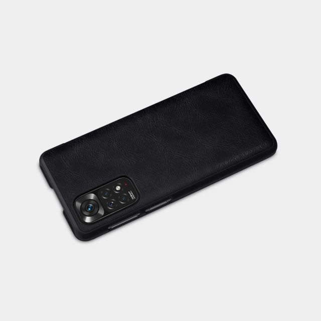 Чохол Nillkin Qin Leather для Xiaomi Redmi Note 11S/11 Red (6902048243361)