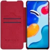 Чехол Nillkin Qin Leather для Xiaomi Redmi Note 11S/11 Red (6902048243361)