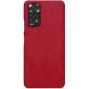 Чехол Nillkin Qin Leather для Xiaomi Redmi Note 11S/11 Red (6902048243361)