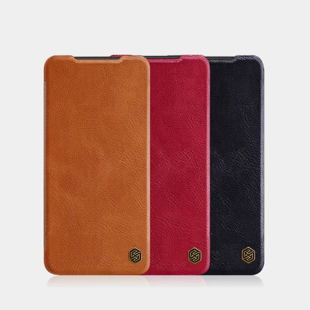 Чохол Nillkin Qin Leather для Xiaomi Redmi Note 11S/11 Red (6902048243361)