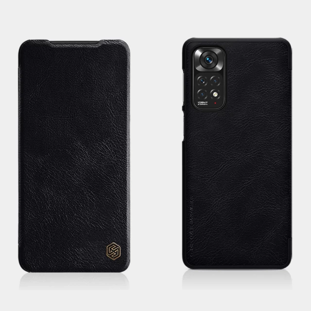 Чохол Nillkin Qin Leather для Xiaomi Redmi Note 11S/11 Brown (6902048243378)