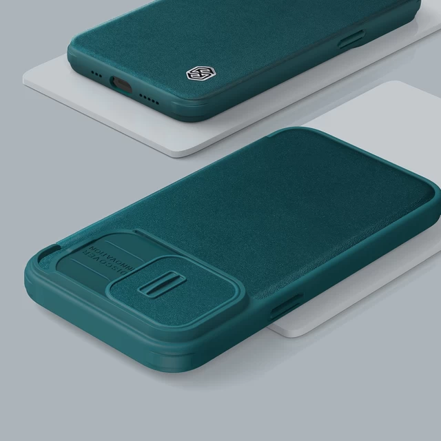Чехол Nillkin Qin Cloth Pro Case для iPhone 13 Pro Grey (6902048245570)