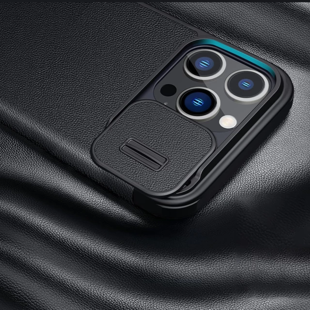 Чохол Nillkin Qin Cloth Pro Case для iPhone 13 Pro Max Grey (6902048245600)