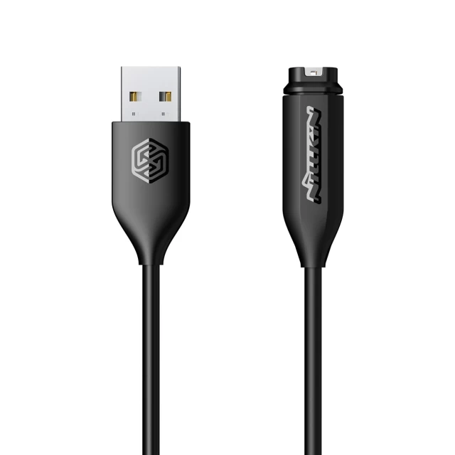 Зарядний кабель Nillkin USB-A 1 m для Garmin Watch Black (6902048246270)