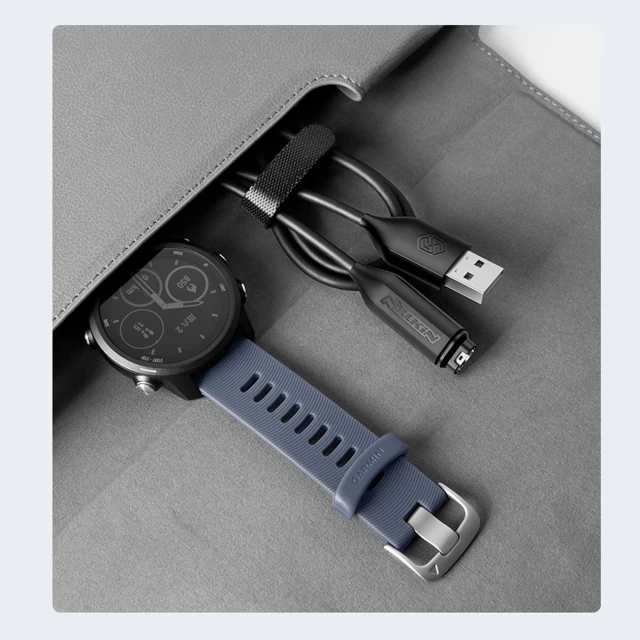 Зарядный кабель Nillkin USB-A 1 m для Garmin Watch Black (6902048246270)
