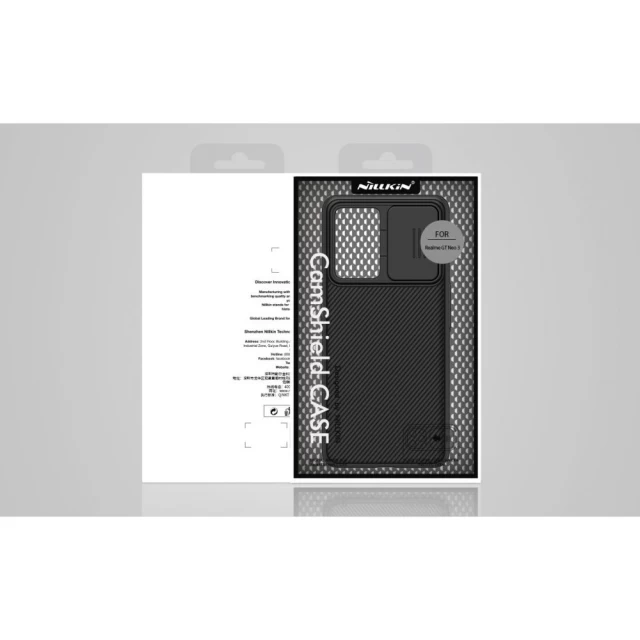 Чехол Nillkin Camshield для Realme GT Neo 3 Black (6902048246331)