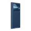 Чехол Nillkin CamShield Leather для Samsung Galaxy S22 Ultra (S908) Blue (6902048247567)