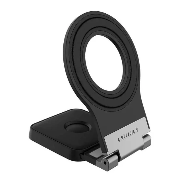 Магнитный держатель Nillkin SnapFlex Black with MagSafe (6902048247703)