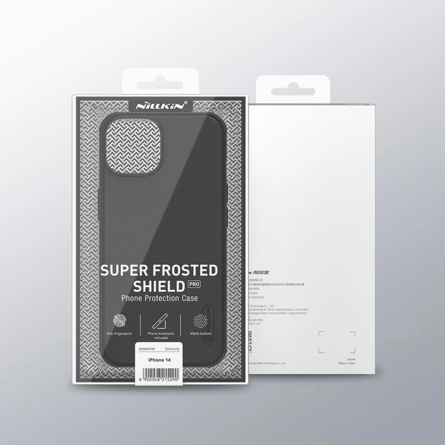 Чохол Nillkin Super Frosted Shield Pro для iPhone 14 Black (6902048248052)