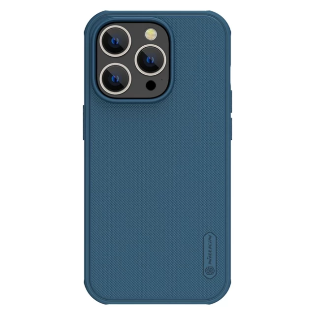 Чохол Nillkin Super Frosted Shield Pro для iPhone 14 Pro Blue (6902048248106)