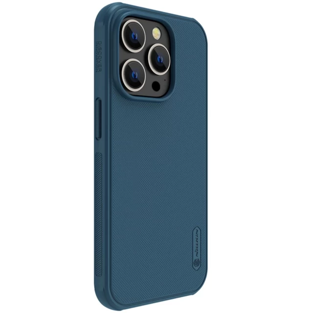 Чехол Nillkin Super Frosted Shield Pro для iPhone 14 Pro Blue (6902048248106)