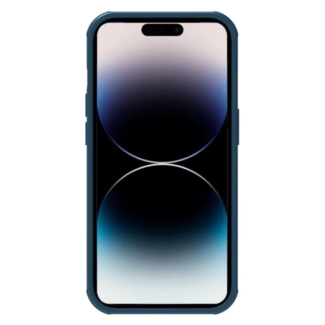 Чехол Nillkin Super Frosted Shield Pro для iPhone 14 Pro Blue (6902048248106)