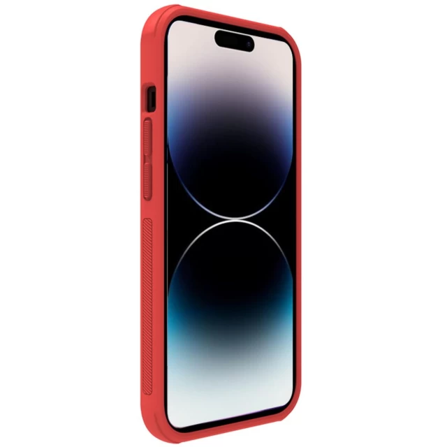 Чохол Nillkin Super Frosted Shield Pro для iPhone 14 Pro Red (6902048248113)