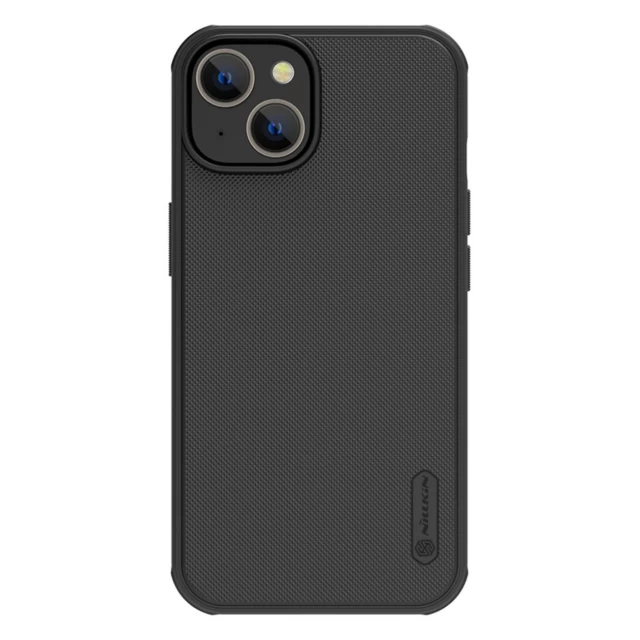 Чохол Nillkin Super Frosted Shield Pro для iPhone 14 Black with MagSafe (6902048248212)