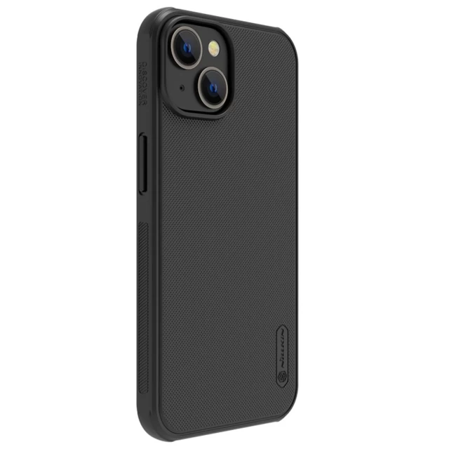 Чохол Nillkin Super Frosted Shield Pro для iPhone 14 Black with MagSafe (6902048248212)