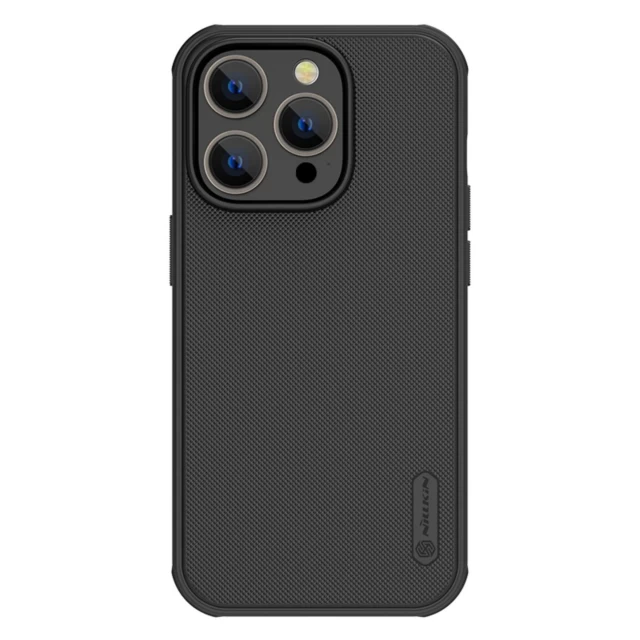 Чехол Nillkin Super Frosted Shield Pro для iPhone 14 Pro Black with MagSafe (6902048248236)