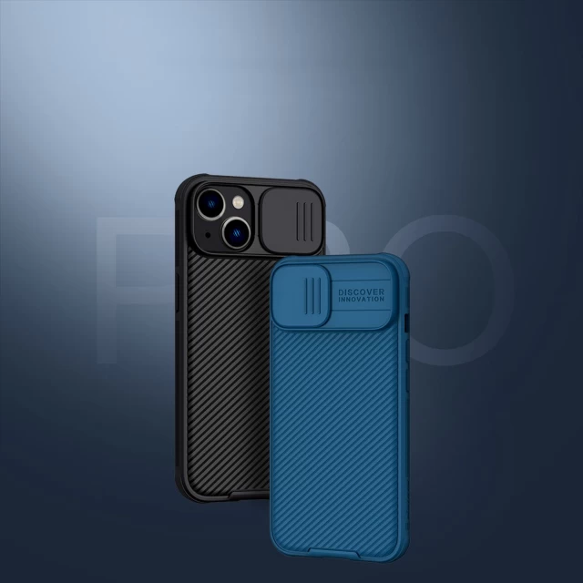 Чохол Nillkin Camshield Pro для iPhone 14 Blue (6902048248304)