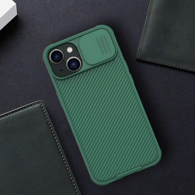 Чехол Nillkin Camshield Pro для iPhone 14 Deep Green (6902048248311)