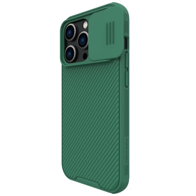 Чехол Nillkin Camshield Pro для iPhone 14 Pro Deep Green (6902048248342)