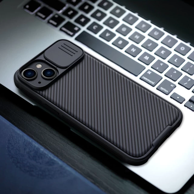 Чехол Nillkin Camshield Pro для iPhone 14 Plus Black with MagSafe (6902048248458)