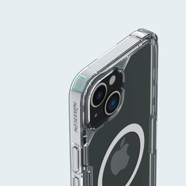 Чехол Nillkin Nature Pro для iPhone 14 Blue with MagSafe (6902048248588)