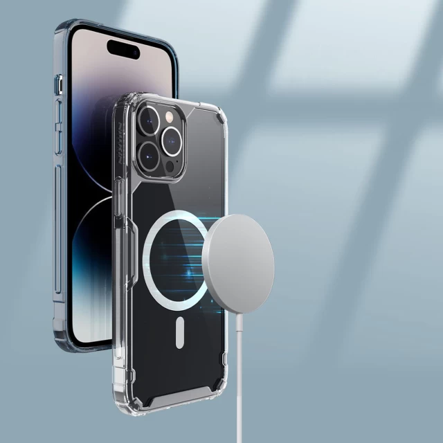 Чохол Nillkin Nature Pro для iPhone 14 Pro Transparent with MagSafe (6902048248595)
